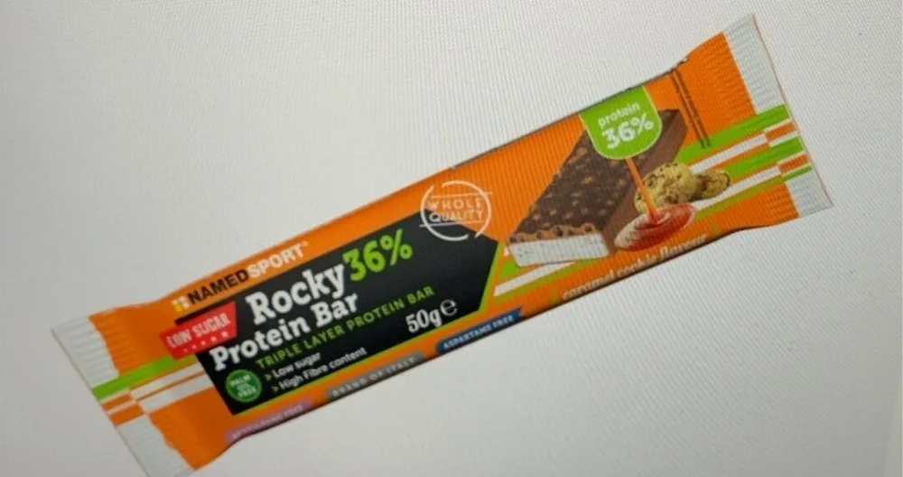 Rocky 36% protein caramel cookie