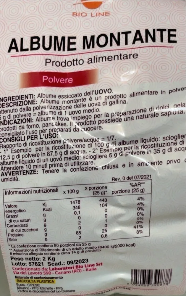 Albume montante