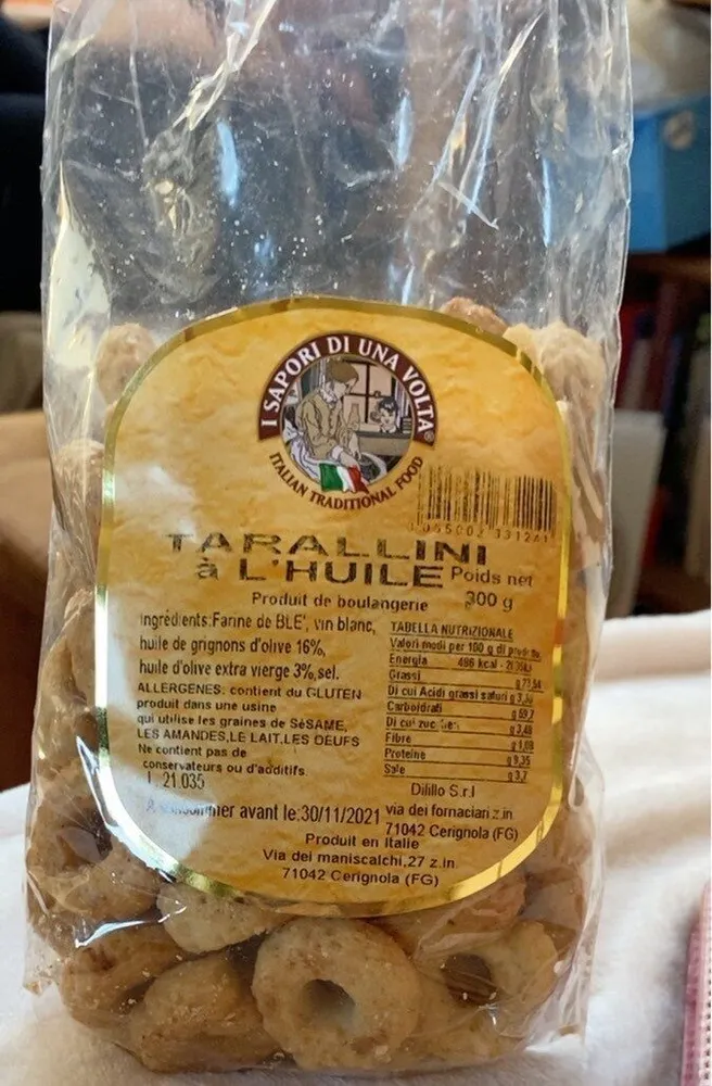 Tarallini à l’huile