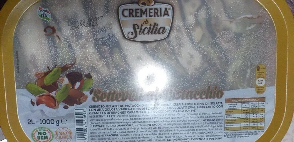 Setteveli al pistacchio