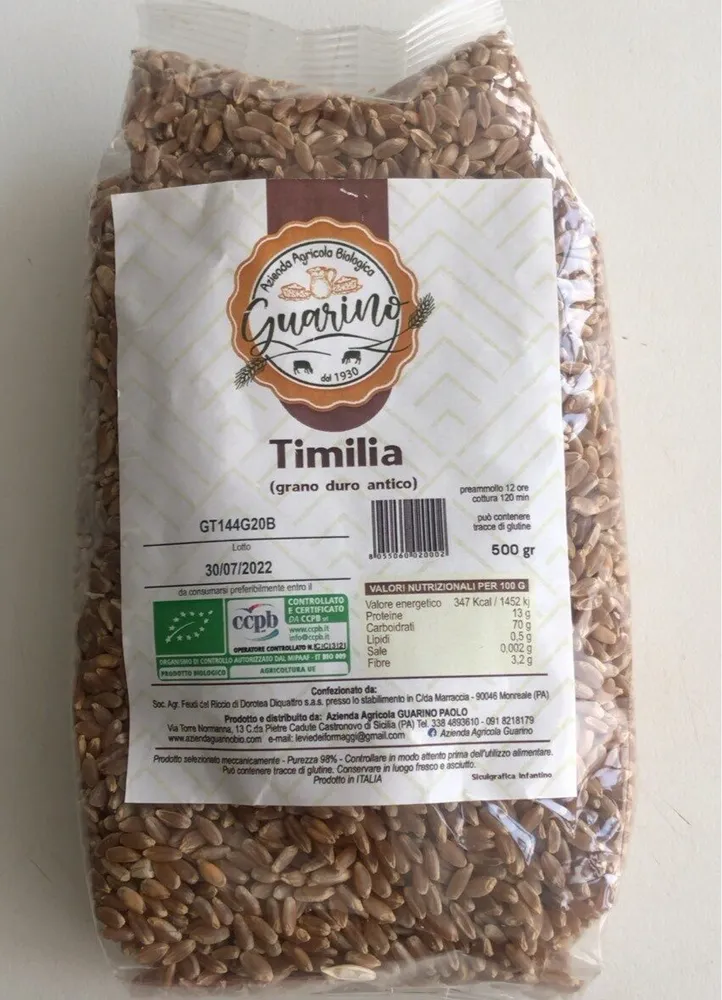 Grano duro antico Timilia