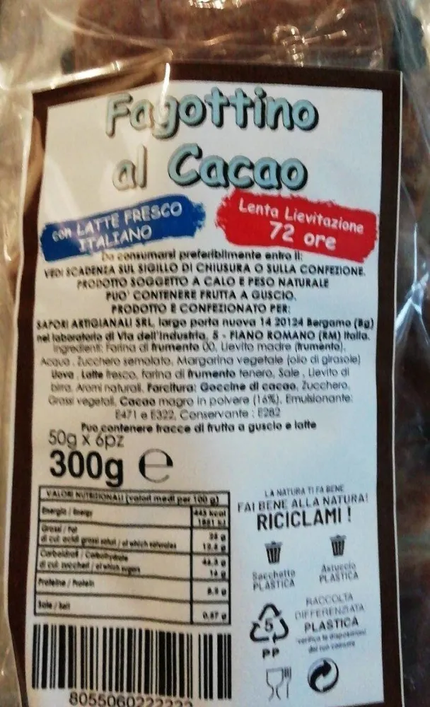 Fagottino al cacao
