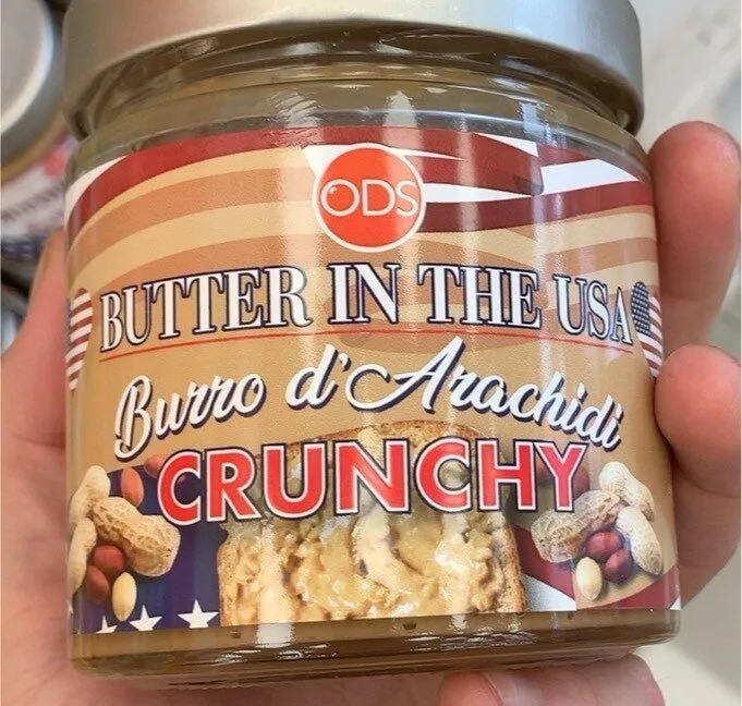 burro di arachidi crunchy