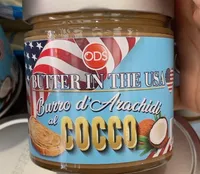 Burro di arachidi al cocco