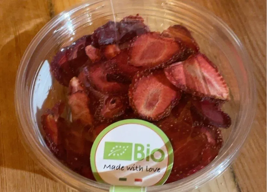 bio fraise déshydratée
