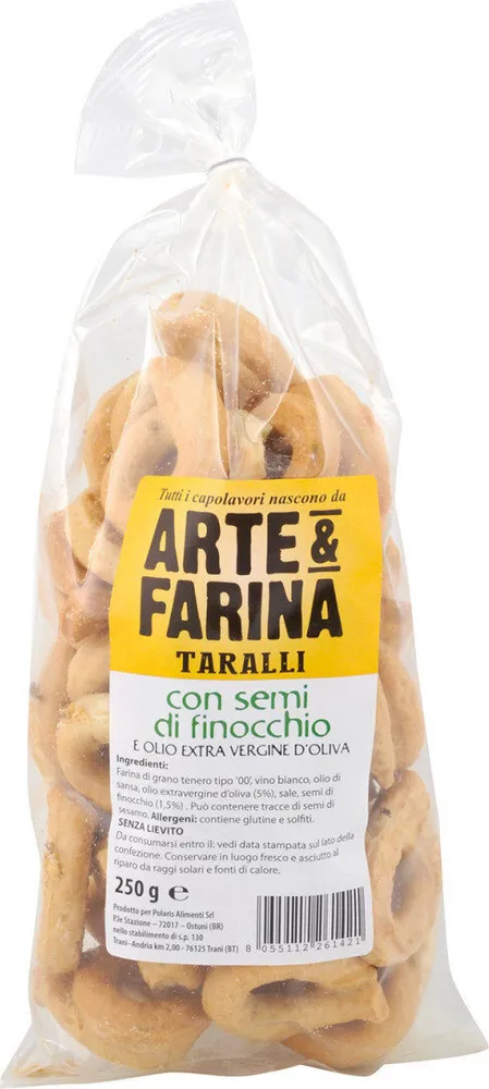 Taralli con semi di finocchio