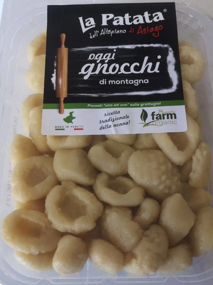 Oggi gnocchi .la patata dell'altopiano di Asiago