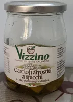 Carciofi arrostiti a spicchi in olio extravergine di oliva
