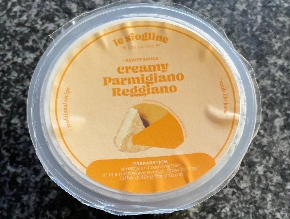 Creamy Parmigiano Reggiano