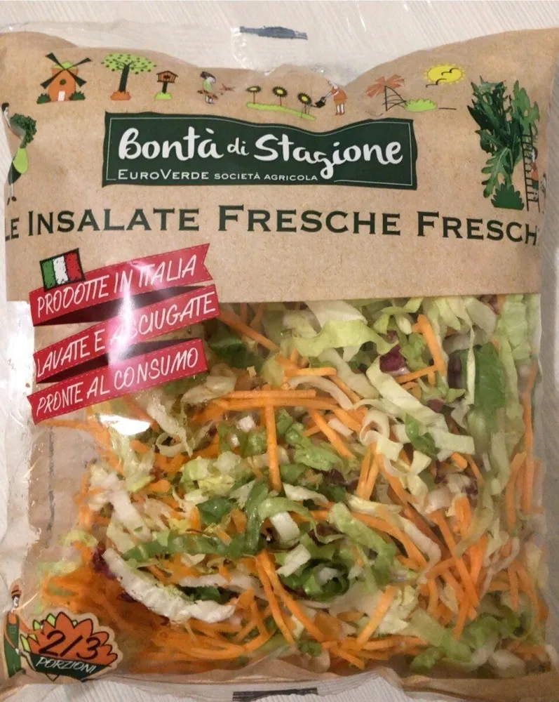 Le insalate fresche fresche