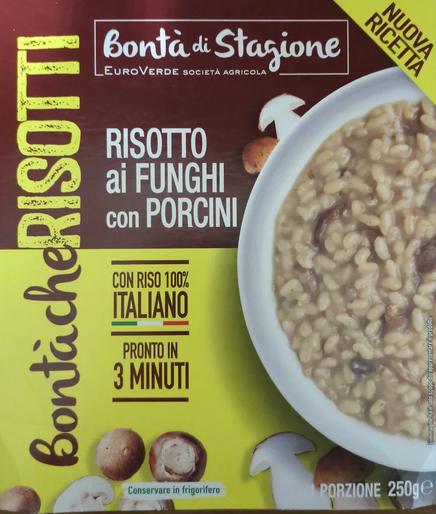 Risotto ai funghi con porcini