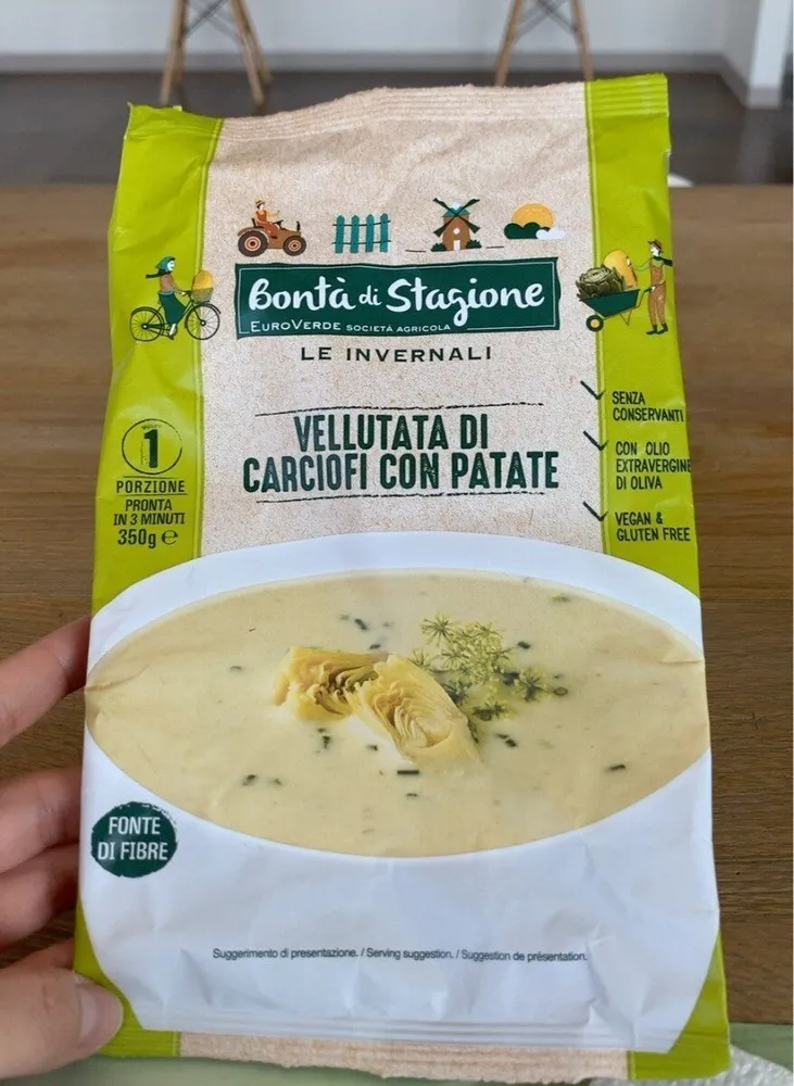 Vellutata di carciofi