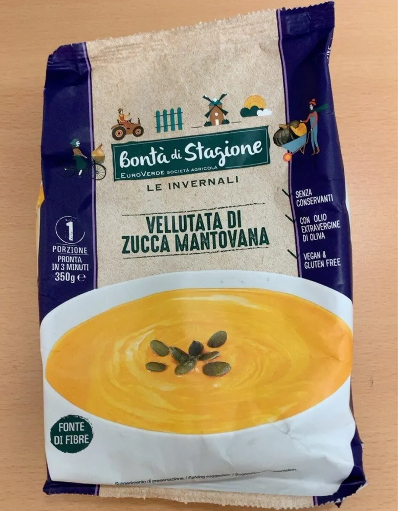 Vellutata di zucca mantovana