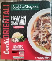 Ramen Con Verdure E Funghi Sshiitake