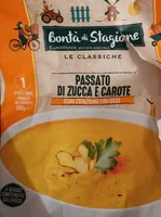 Passato di zucca e carote con zenzero fresco