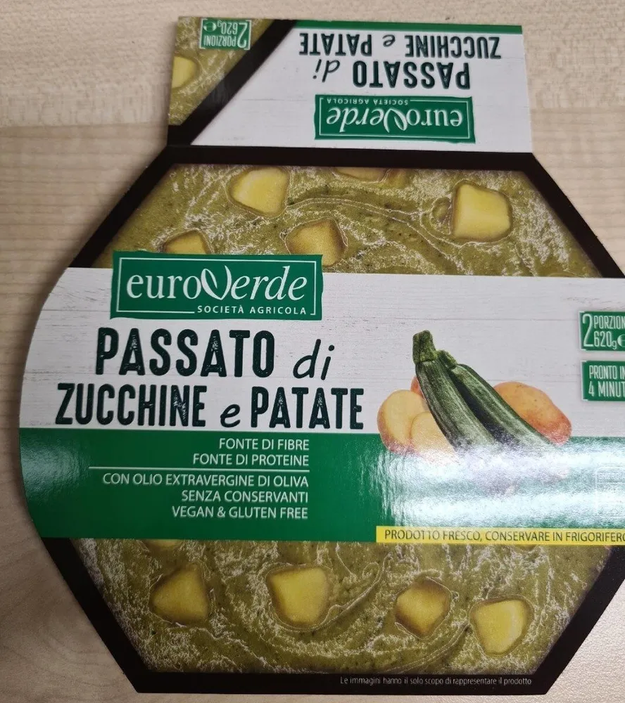 Passato di zucchine e patate