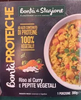 Bontà di stagione Riso al curry e pepite vegetali