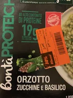 Orzotto zucchine e basilico