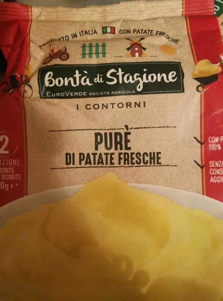 Purè di patate fresche