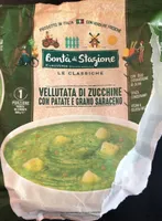Vellutata di Zucchine con patate e grano saraceno