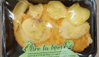 Cotoletta di pollo con patate