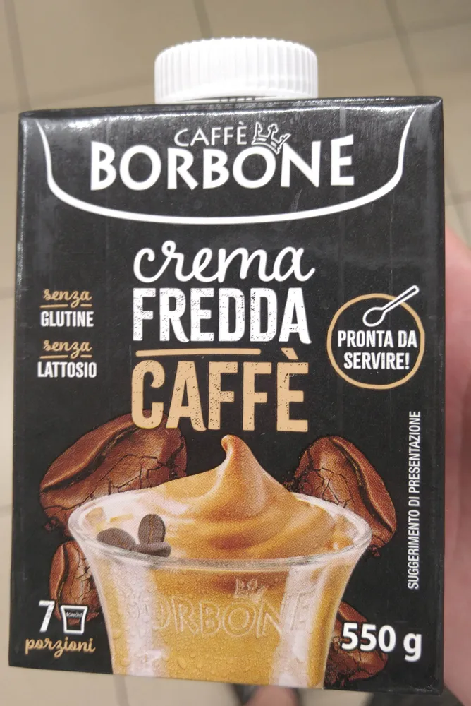 Crema fredda caffè