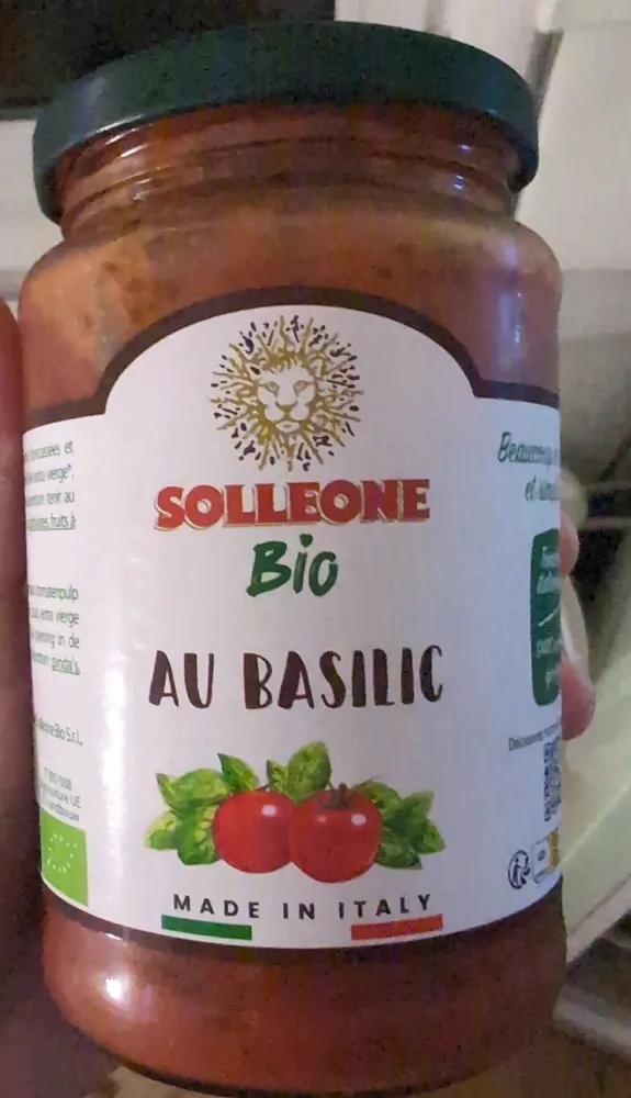 sauce tomate au basilic
