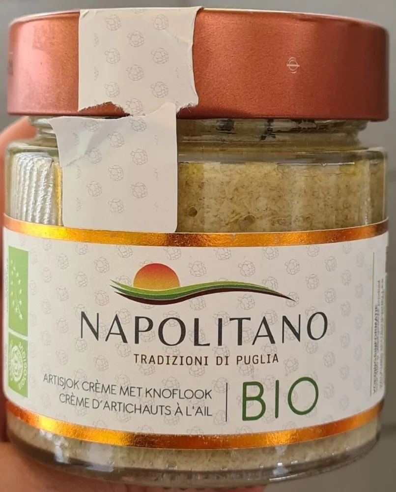 Crème d'artichauts à l'ail