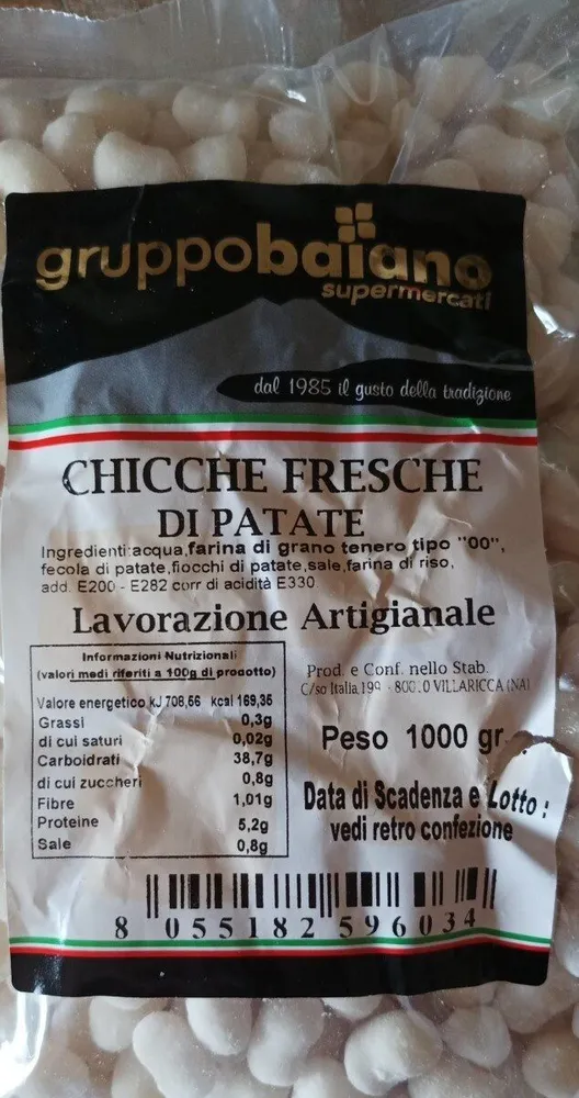 Chicche fresche di patate