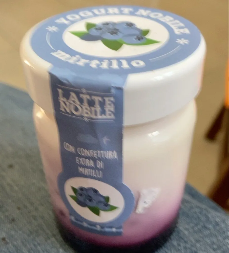 Yougurt mirtillo