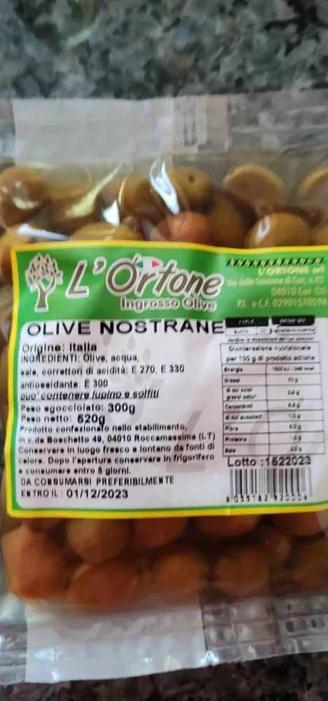 Olive nostrane