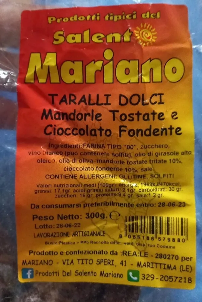Taralli dolci