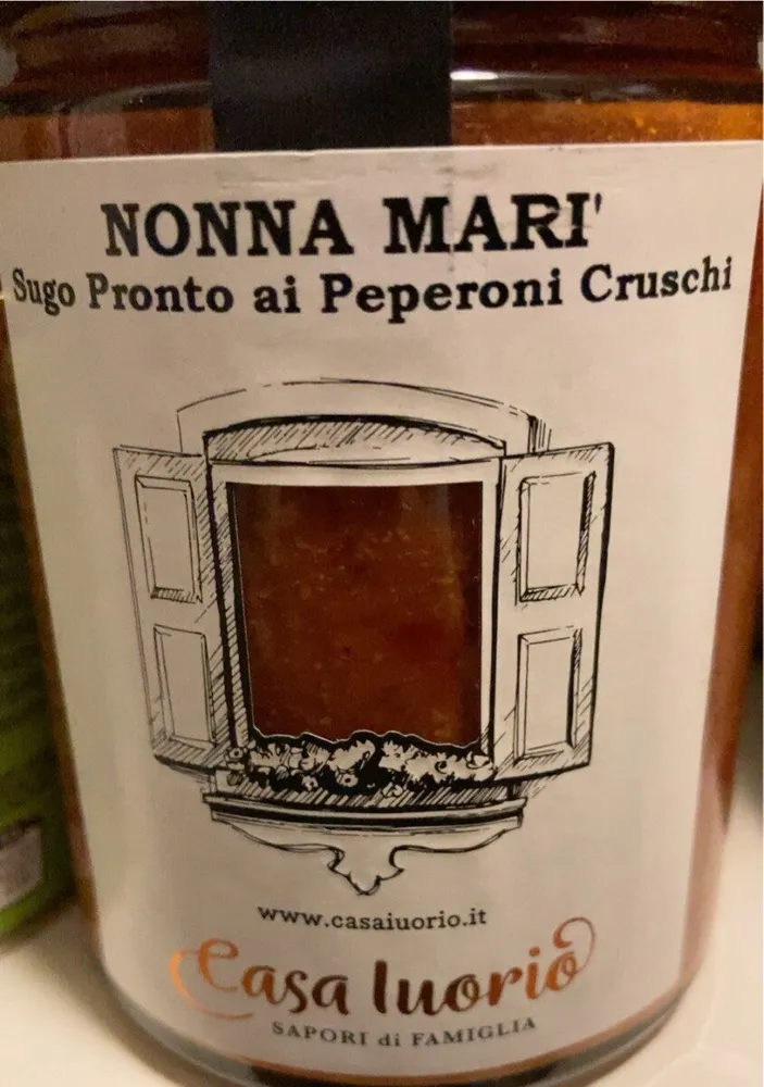 Sugo ai peperoni cruschi
