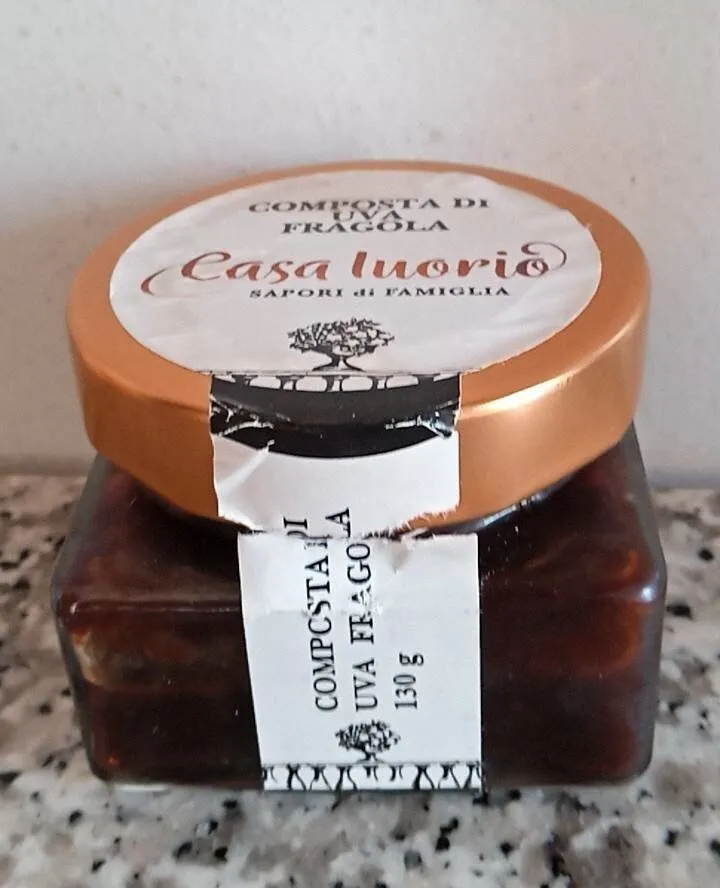 Composta di uva fragola