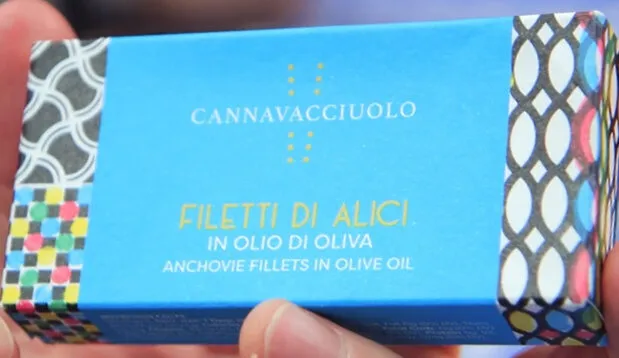 Filetti di alice in olio d'oliva
