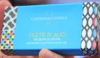Filetti di alice in olio d'oliva