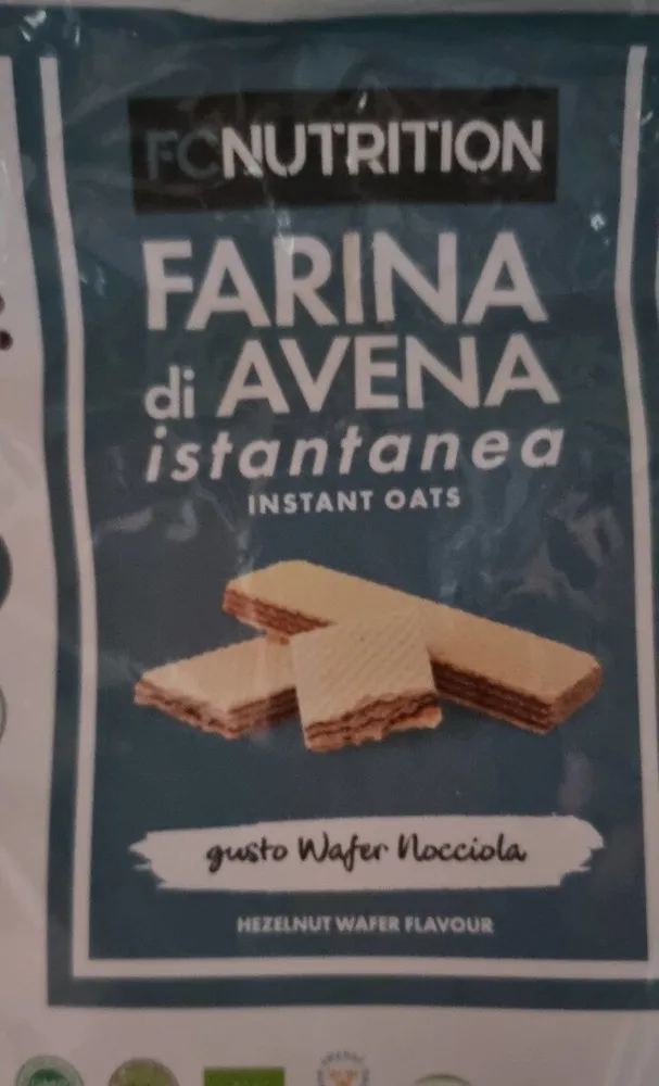 Farina avena istantanea gusto wafer