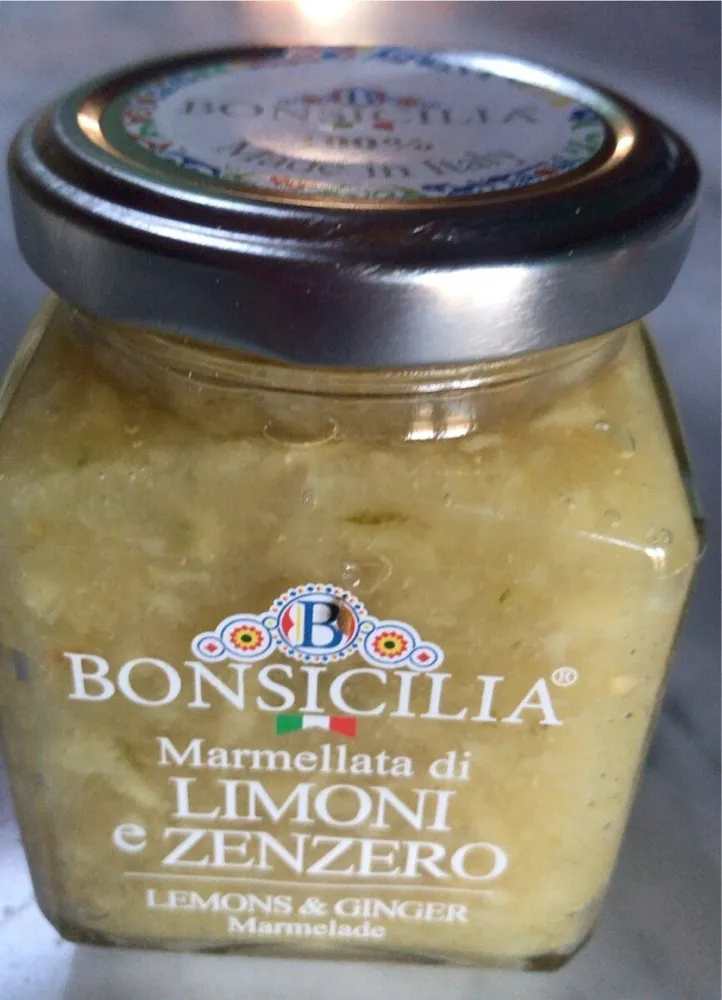 Marmellata di limoni e zenzero