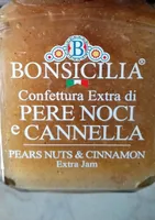 Confettura extra di pere noci e cannella