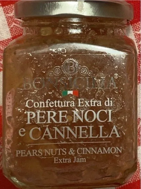 Confettura extra di PERE NOCI e CANNELLA