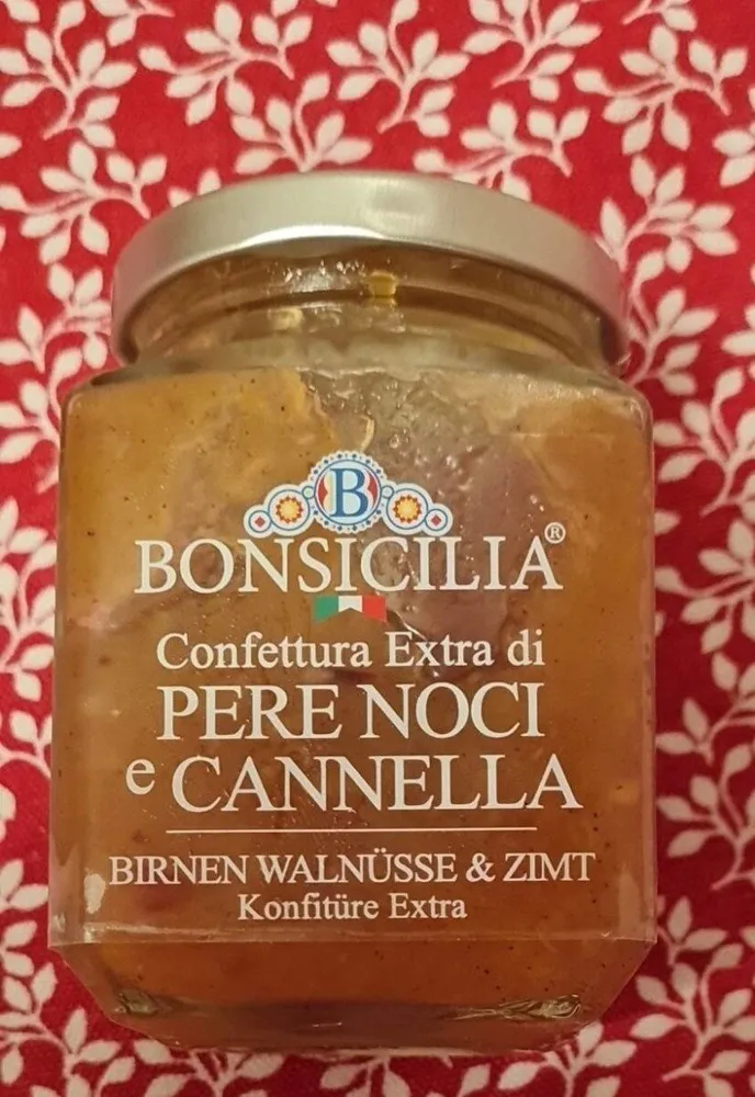 Confettura extra di pere e noci
