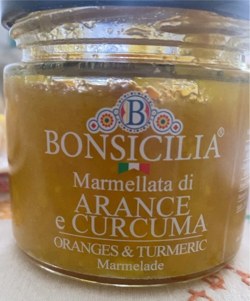 Marmellata di arance e curcums