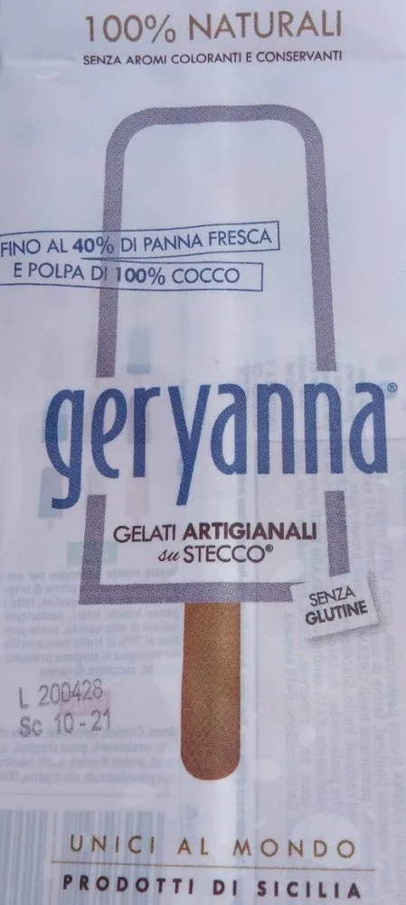 ghiacciolo biologico, gelato artigianale