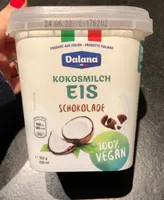 Kokosmilch Eis Schokolade