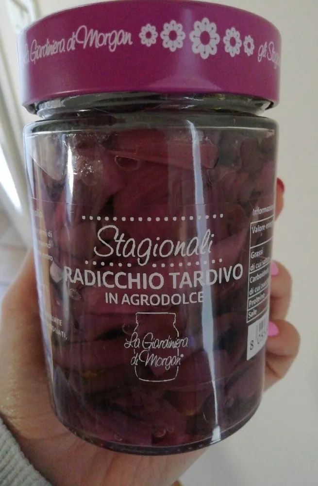 Radicchio tardivo in agrodolce