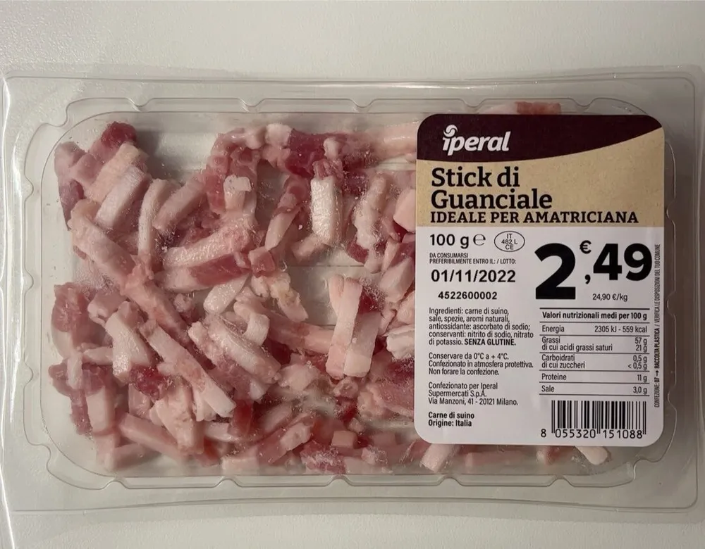 Stick di Guanciale