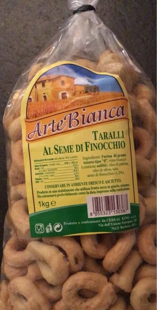 Taralli al seme di finocchio