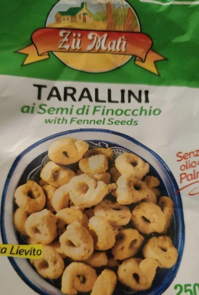 Tarallini ai semi di finocchio
