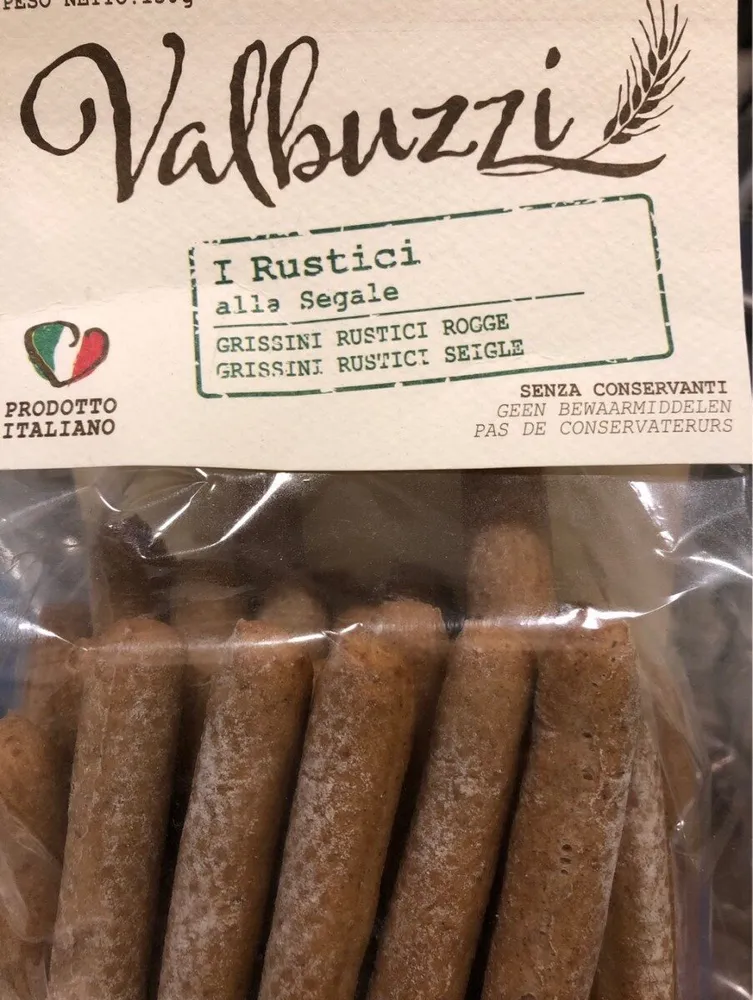 Grissini rustici seigle