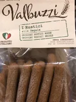 Grissini rustici seigle